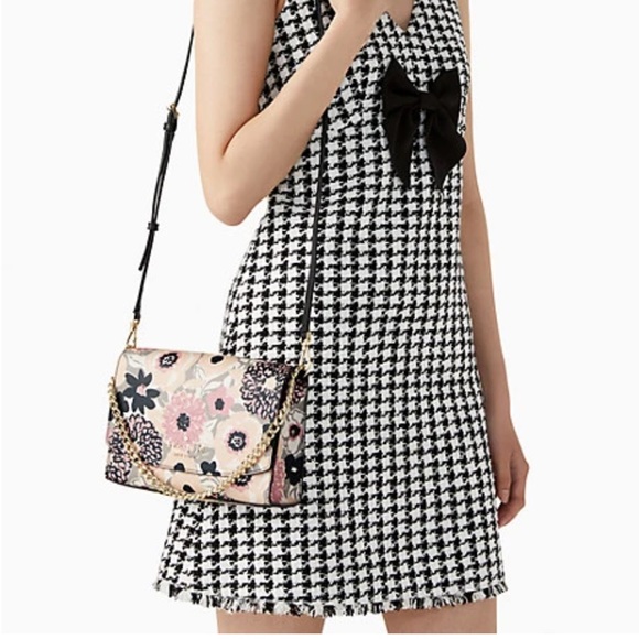 Kate Spade carson convertible crossbody PINK MULTI - Picture 2 of 16
